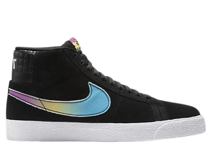 Nike SB Blazer Zoom Mid Lance Mountain 70s Black