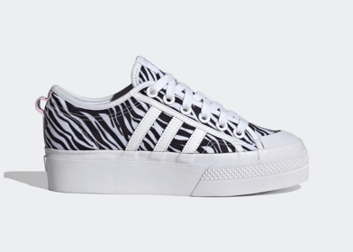 adidas Nizza Platform Shoes Cloud White