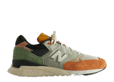 New Balance x Kith 998 Frank Lloyd Wright Broadacre City Mint Peach