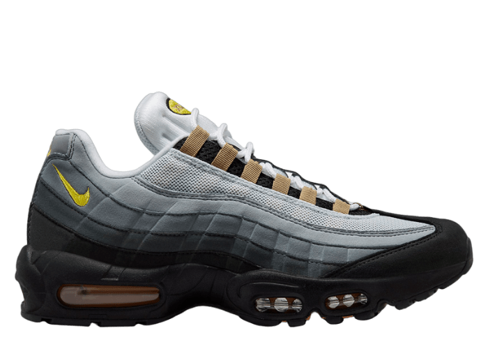 Nike Air Max 95 White Yellow Strike Emerald Gold