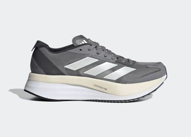adidas Adizero Boston 11 Shoes Grey Three