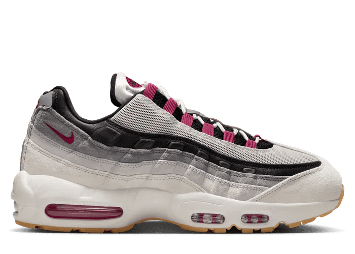 Nike Air Max 95 OG Black Bright Crimson (GS) - IH4476-002