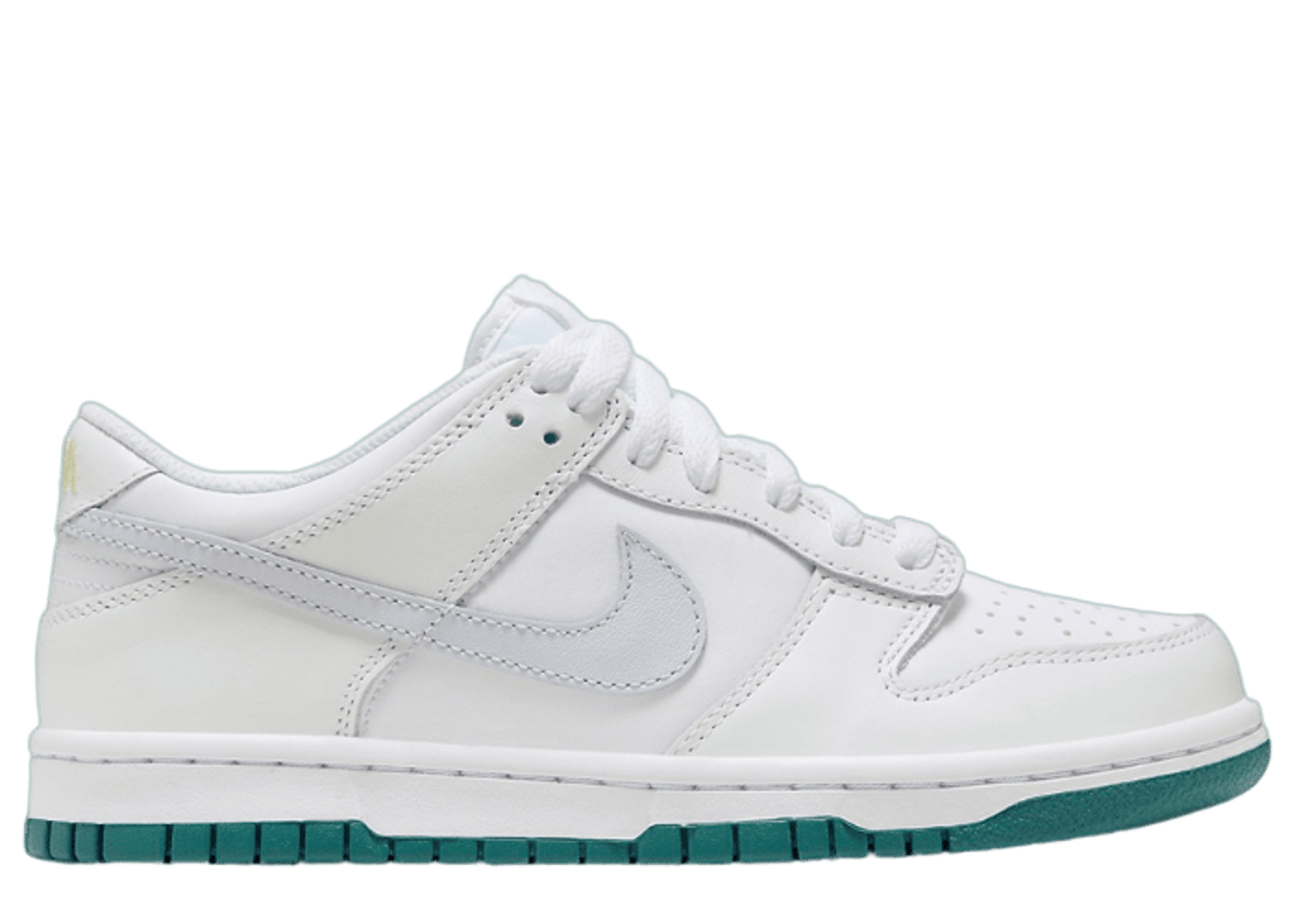 Nike Dunk Low White Silver Green (GS)