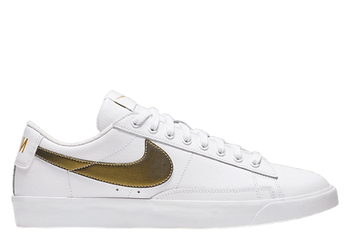 nike blazer low mens gold