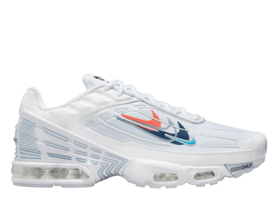 Nike Air Max Plus 3 Quadruple Swoosh White