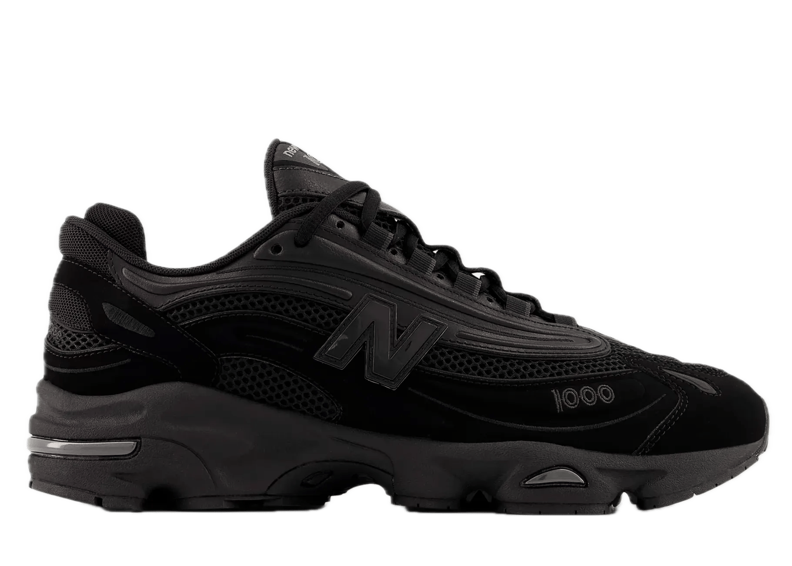 New Balance 1000 Black Grey Suede