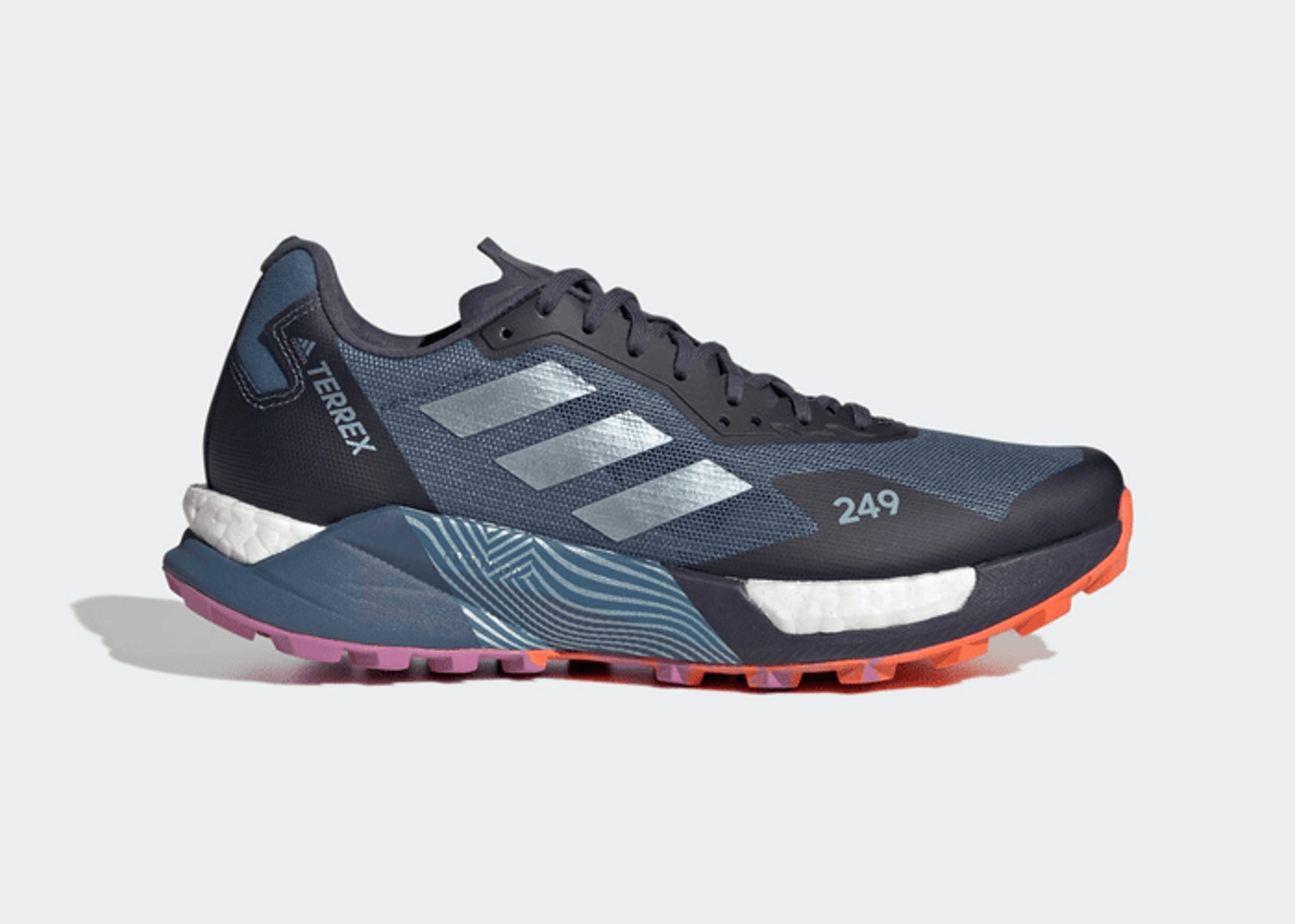 adidas Terrex Agravic Ultra Trail Running Shoes Wonder Steel