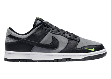 Nike Dunk Low Black Grey Volt
