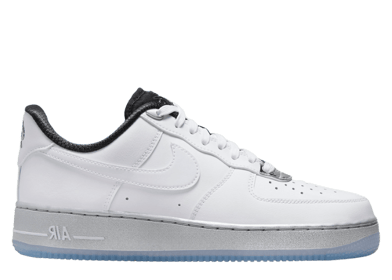 Nike Air Force 1 '07 Low White Metallic Silver Clear (W)