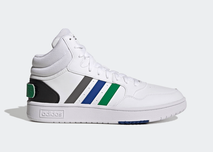 adidas Hoops 3.0 Mid Classic World Friendship Day Shoes Cloud White