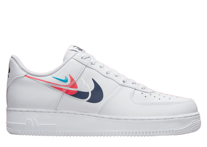 air forces white blue and red