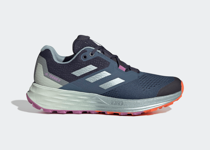 adidas Terrex Two Flow Trail Running Shoes Wonder Steel