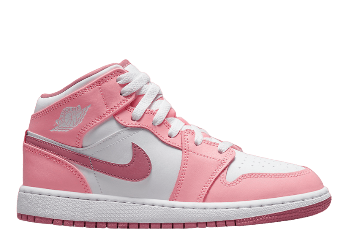 Air Jordan 1 Mid Strawberries & Cream (GS)