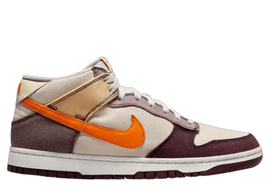 Nike Dunk Mid Plum Eclipse Vivid Orange