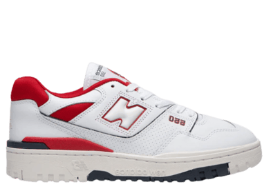 New Balance 550 White Team Red