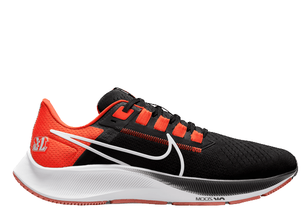 Nike Air Zoom Pegasus 38 (NFL Cincinnati Bengals) Running Shoes