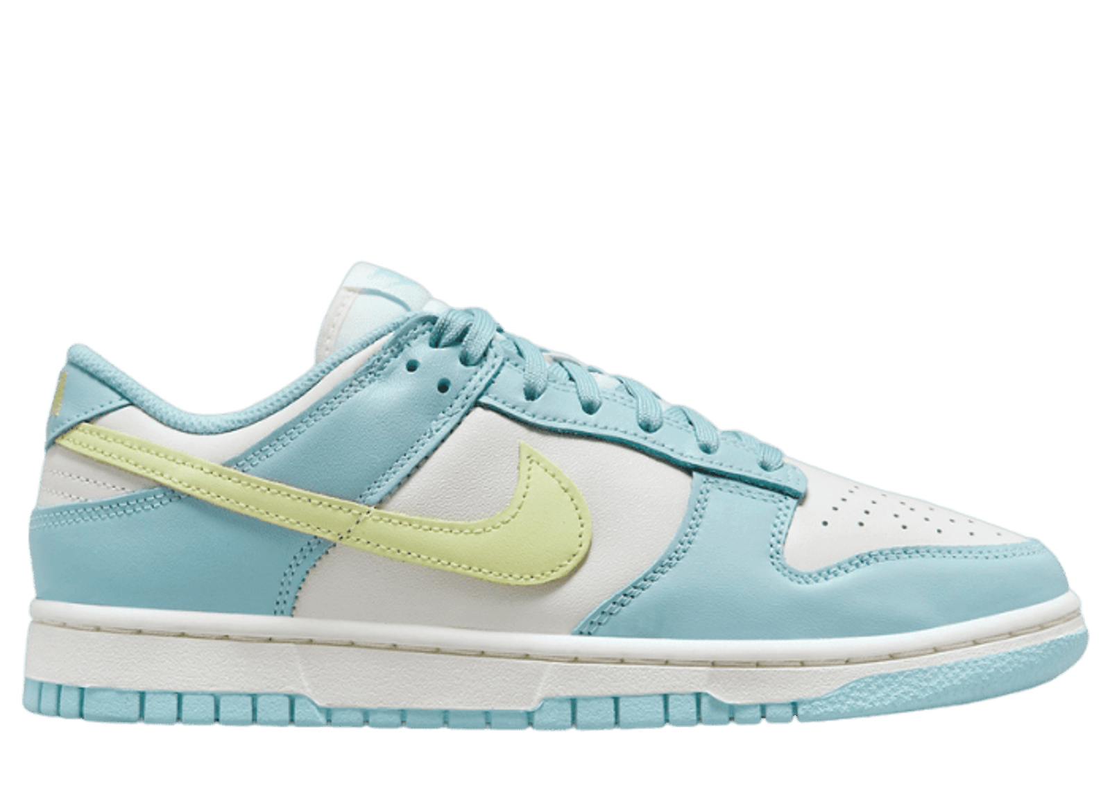 Nike Dunk Low Sail Citron Tint Ocean Bliss (W)