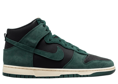 Nike Dunk High Premium Black Faded Spruce