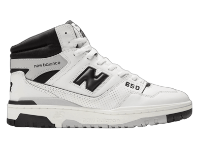 New Balance 650 White Black Raincloud