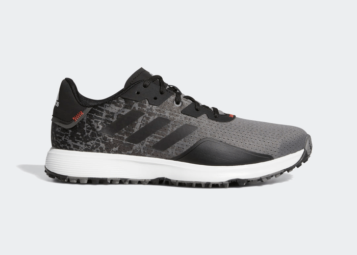 adidas S2G Spikeless Golf Shoes Grey Four