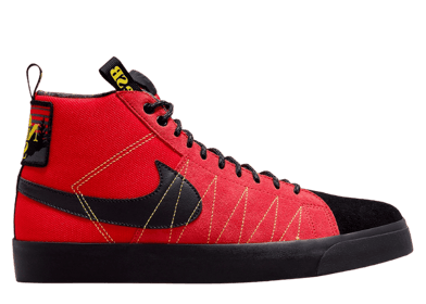 Nike SB Zoom Blazer Mid PRM Acclimate Black Red