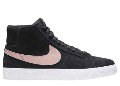 Nike SB Blazer Mid Black Washed Coral