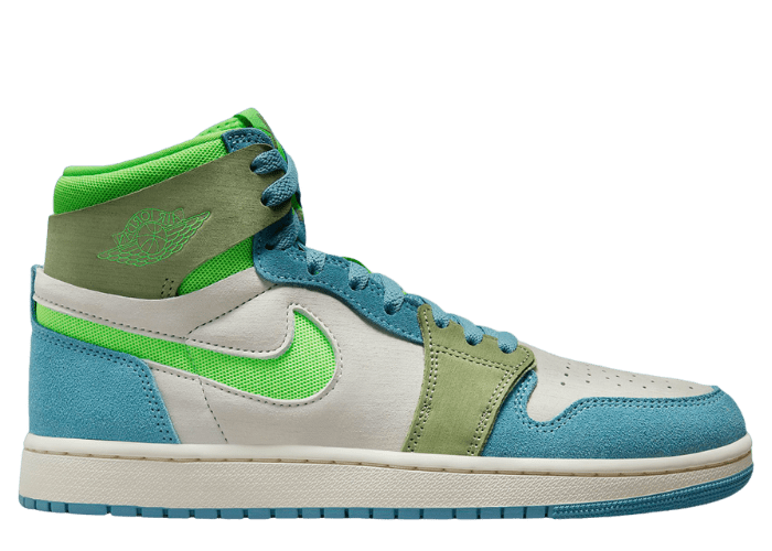 Air Jordan 1 High Zoom CMFT 2 University Blue Electric Green