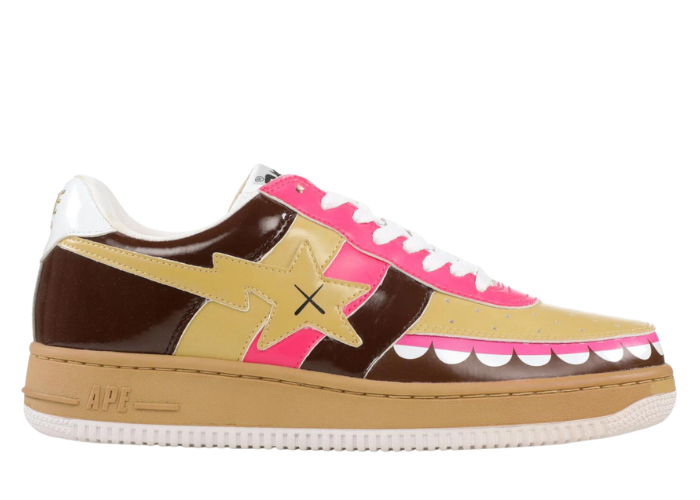APE BAPE KAWS COURT STA RODA スニーカー 28cm - 靴