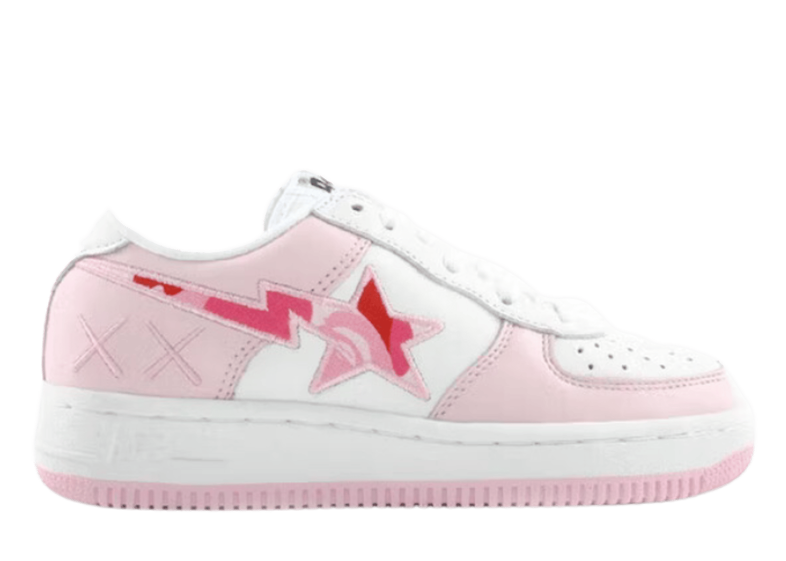 A Bathing Ape Bape Sta Low KAWS Pink Camo