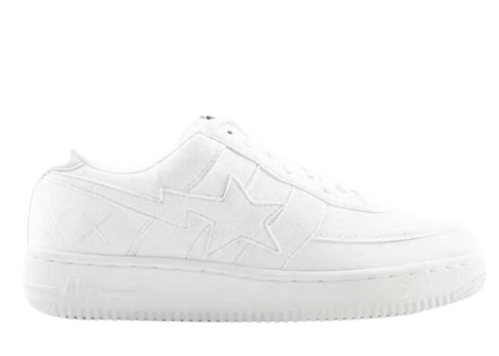 A Bathing Ape Bape Sta Low KAWS White Suede
