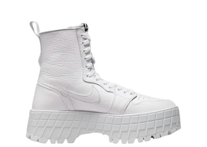 Air Jordan 1 Brooklyn Triple White (W)