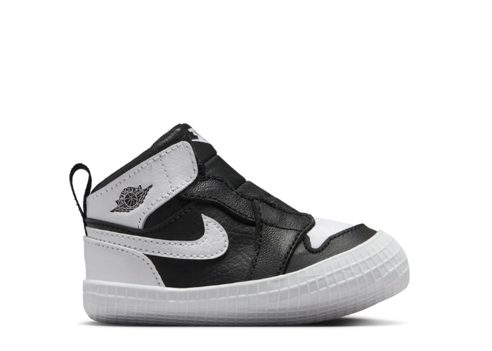 Air Jordan 1 Crib Bootie Black White