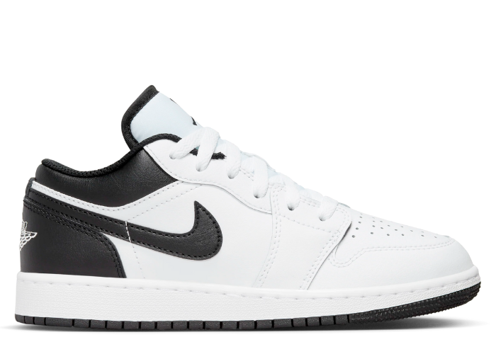 Air Jordan 1 Low White Black (GS)