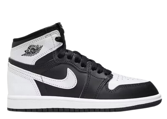 Air Jordan 1 Retro High OG Black White (PS)