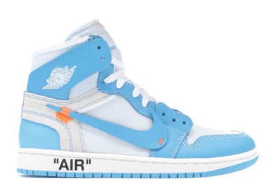 Air Jordan 1 Retro High Off-White University Blue