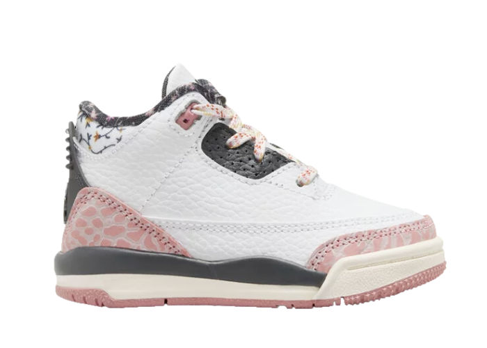 Air Jordan 3 Retro White Red Stardust (TD)