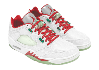 Air Jordan 5 Retro Low CLOT White Silk 20th Anniversary