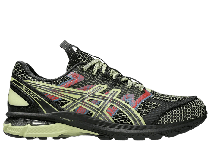 Asics US4-S Gel-Terrain Black Neon Lime