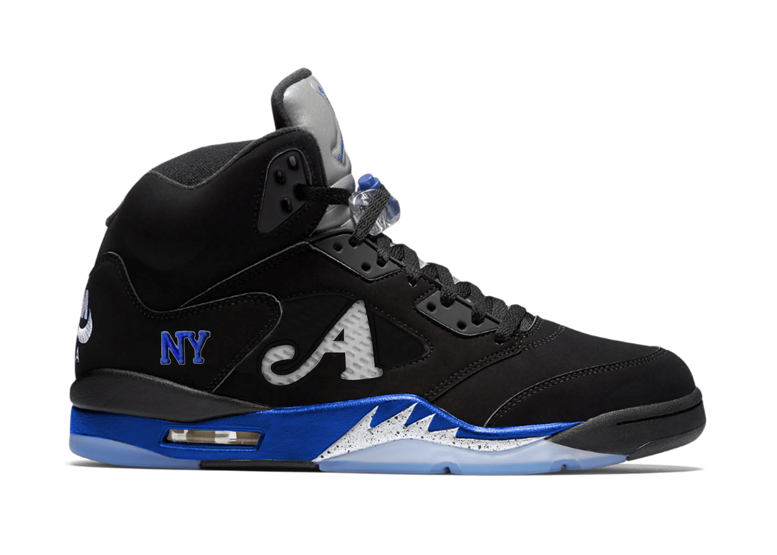 Air Jordan 5 Retro Awake NY Black Racer Blue