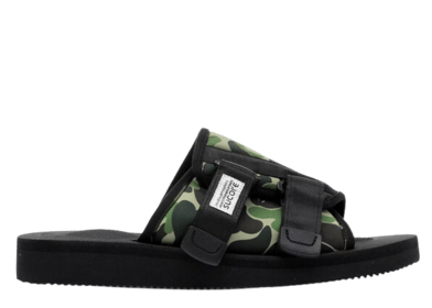 Bape Suicoke ABC Kaw-Ape Black