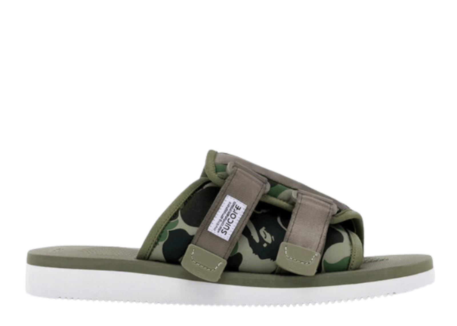 Bape Suicoke ABC Kaw-Ape Green