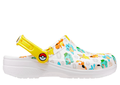 Crocs Classic Clog Pokémon White