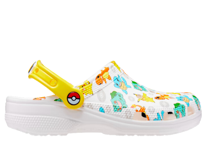 Crocs Classic Clog Pokémon White