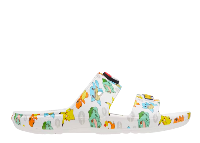 Crocs Classic Slide Pokémon White