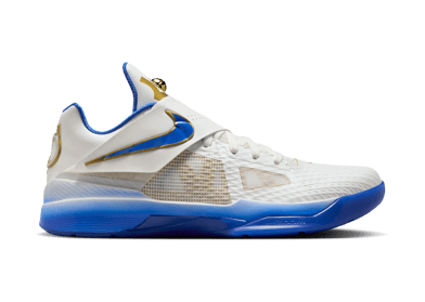 Nike KD 4 White Royal Gold