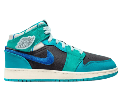 Air Jordan 1 Mid Inspired by the Greatest Aquatone (GS)