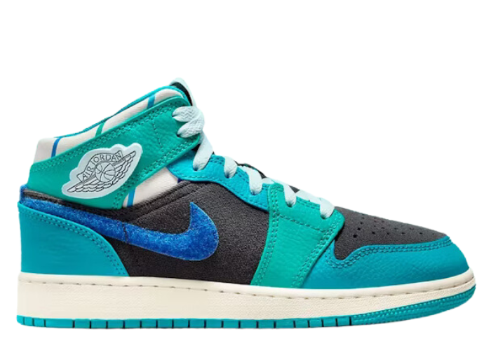 Air Jordan 1 Mid Inspired by the Greatest Aquatone (GS)