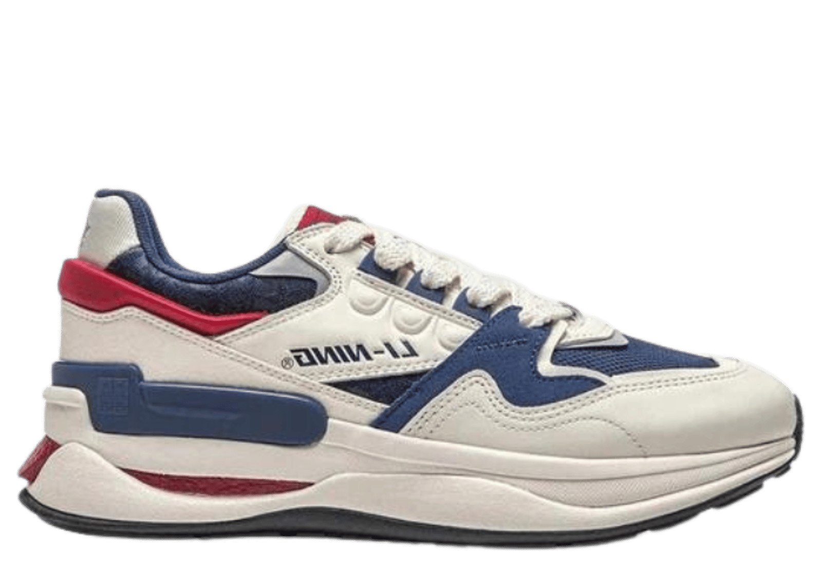 Li-Ning 001 Moment V2 White Blue Red