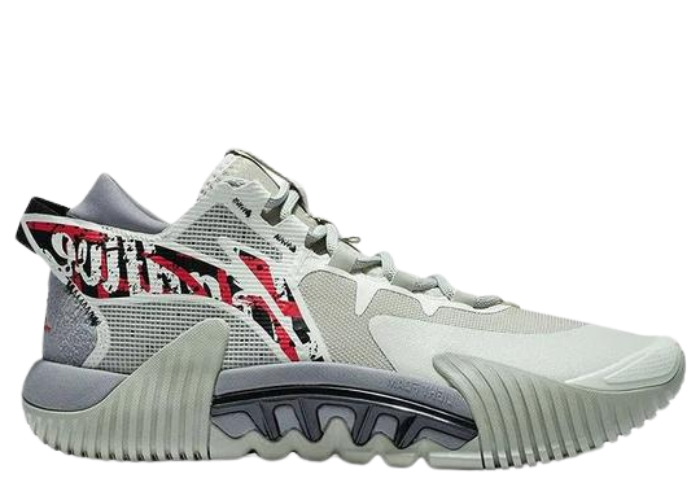 Li-Ning 2 Low-Top Grey/Yellow