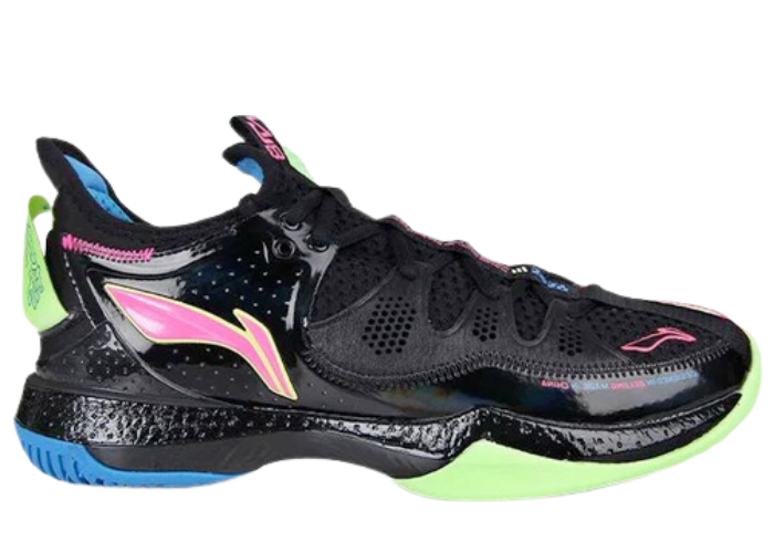 Li-Ning Blast Pro Black Green Pink